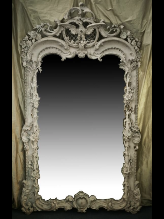 Federal mirror, in as-found condition